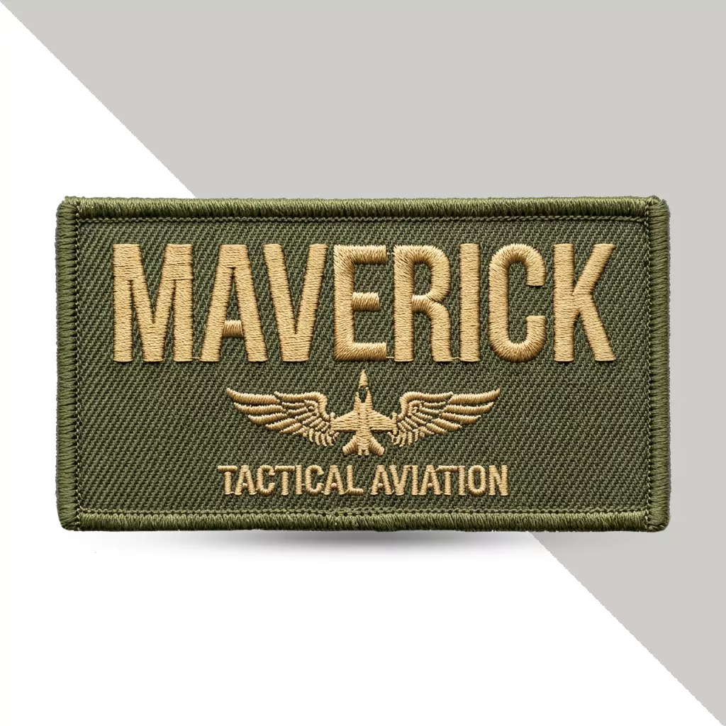 Custom Embroidered Name Patches