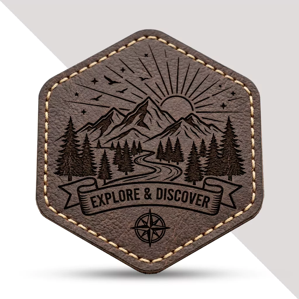 Faux Leather Patches