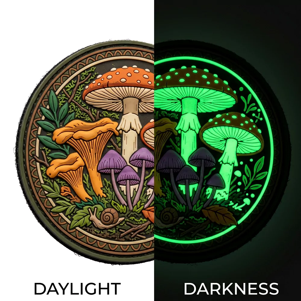 Forest Mushroom in the dark Patch