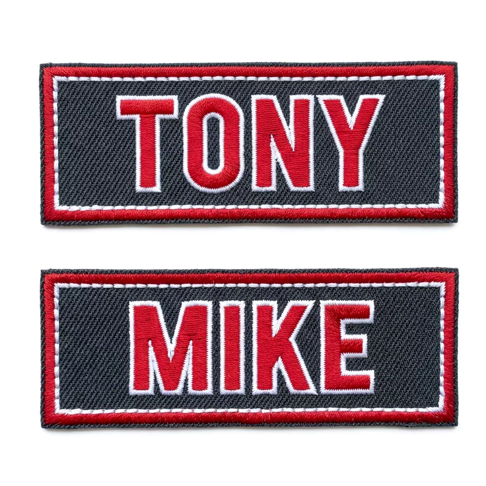 Mechanic Workshop embroidered name patch