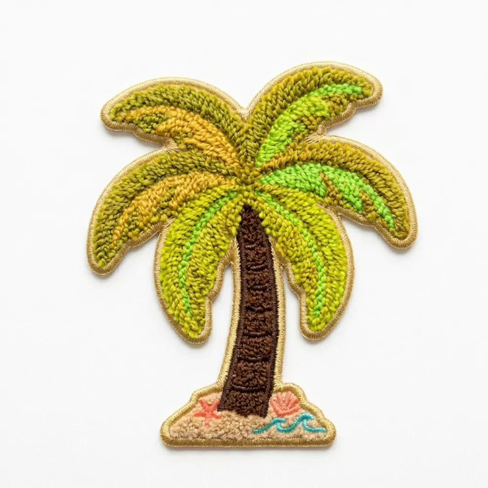 Palm Tree Chenille Patch