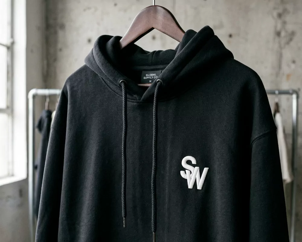 hoodie 3D puff embroidered patch