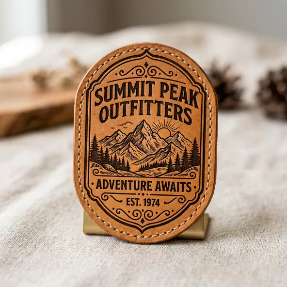 summit peak outfitters leather patch